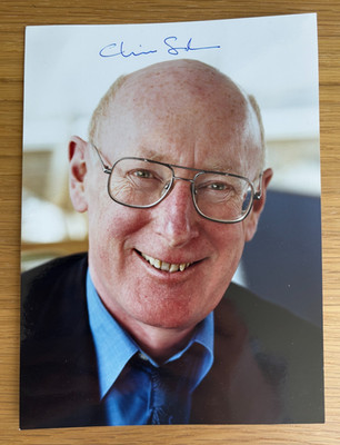 Clive Sinclair signiertes Foto 6 x 8 Zoll Original Autogramm 2000er