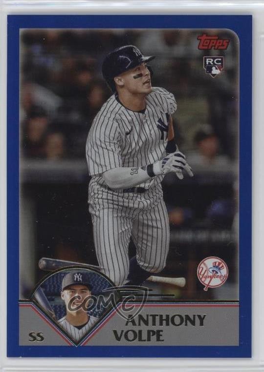 2023 Archives 2003 Topps Rainbow Foil 10/199 Anthony Volpe #286 Rookie RC 0ii1