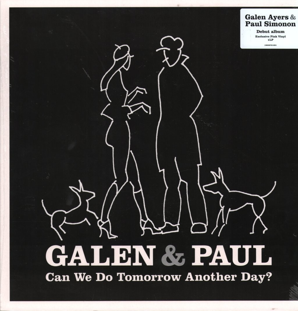 Galen and Paul (Galen Ayers & Paul Simonon) Can We Do Tomorrow Another Day? LP