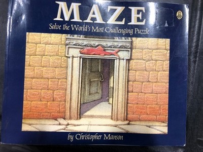 Maze: Solve the World's Most Challenging Puzzle Christopher Manson Book