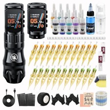 Drahtlose Maschine Set mit 2 St&uuml;ck 2200mAh Batterie 7 Einstellbare Hubl&auml;nge