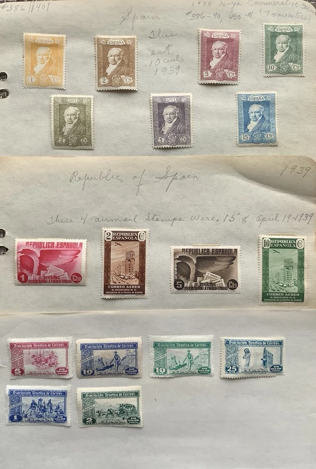 España 168 Sello Usado LH Sobre Papel Con Pocos M/OG LOTE #138 Foto 4 de 4