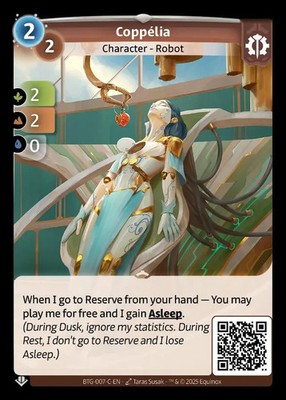Altered Beyond The Gates Card #007-C Coppélia - UNSCANNED