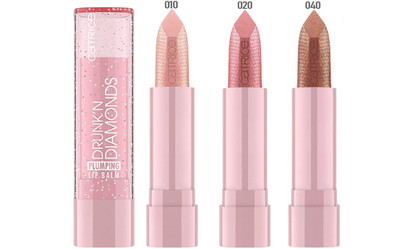 Catrice Drunk'n Diamonds Plumping Lip Balm Glitter Sparkle Balm CHOOSE SHADE