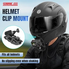 Action Camera Outdoor Cycling Helmet Mount Adapter for GoPro Hero/DJI Action
