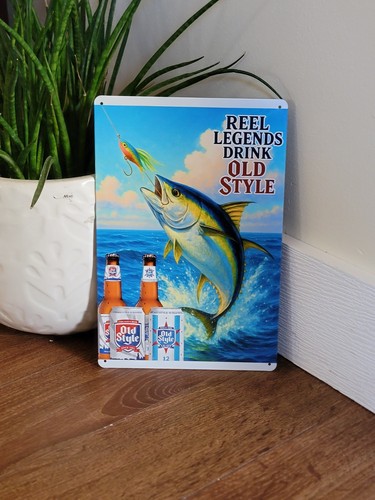 Chilled To Perfection Beer Metal Sign – Pamela Anderson Wall Decor Read Des - Picture 12 of 13