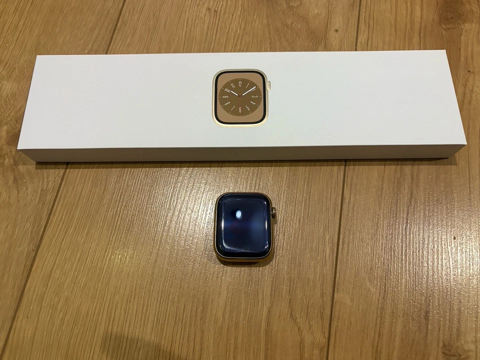 Apple Watch Series 8 45mm Stainless Steel Gold - Image 2 of 4