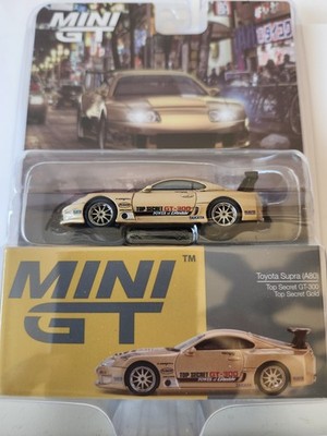 Mini GT Toyota Supra (A80) Top Secret GT-300   Top Secret Gold #961 1/64