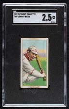 1909-11 T206 Piedmont 150 Back John Bates Johnny Bates SGC 2.5 0q4x