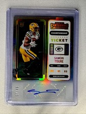 2022 Panini Contenders - Rookie Ticket Samori Toure #261 Championship Ticket /49