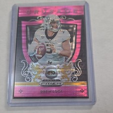 2019 Panini Prizm Draft Crusade Pink Drew Lock #10 Missouri Tigers