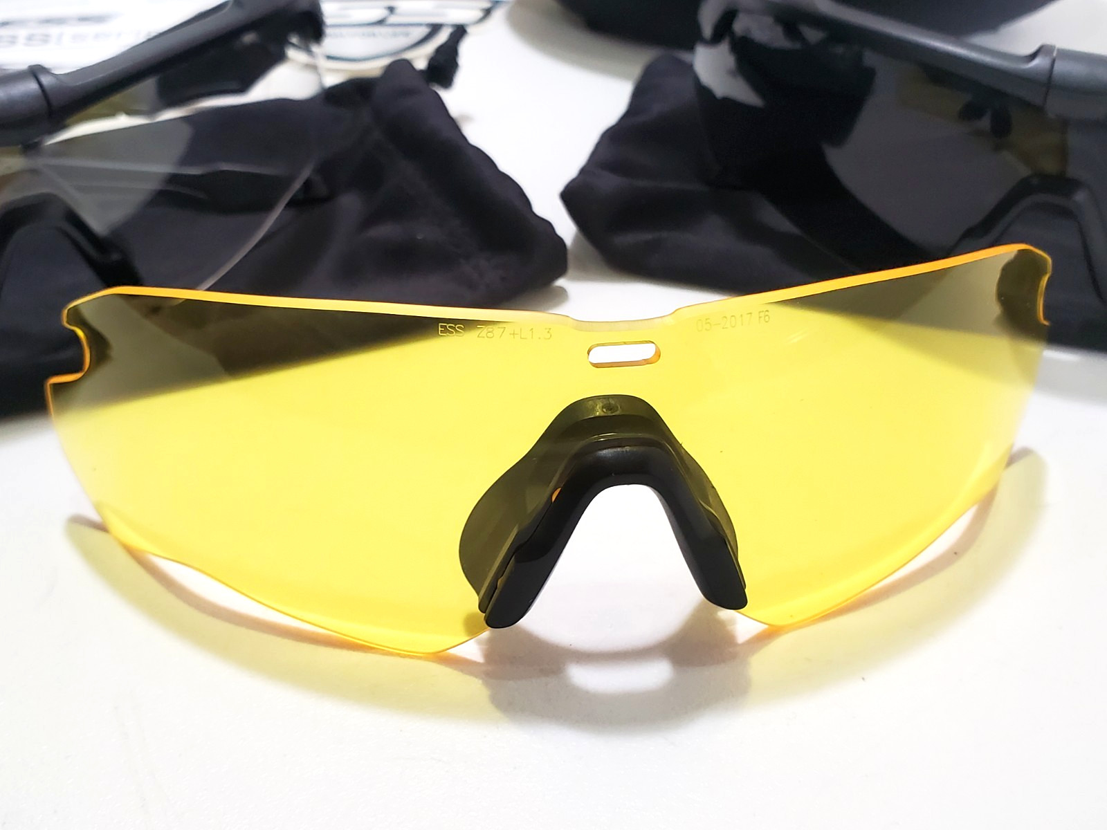 ESS Eyewear CrossBlade Ballistic Glasses 3LS Kit w/ Extra Frames EE9032-07 NSWDG