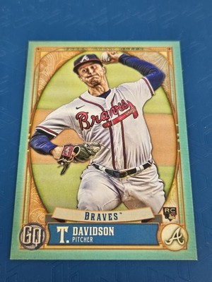 2021 Topps Gypsy Queen Turquoise /199 RC #133 Tucker Davidson BASEBALL Card 4O