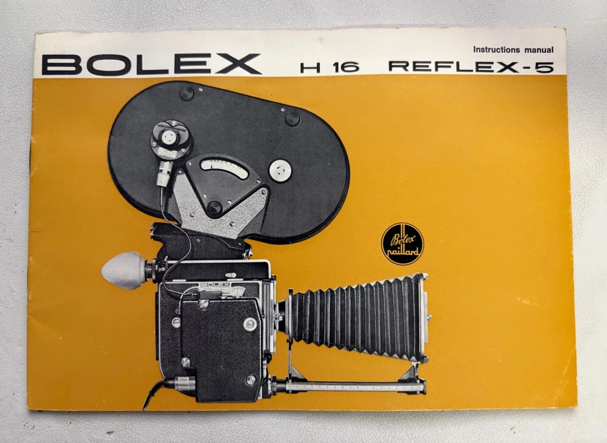 Bolex 16mm Vintage Reflex Movie Cameras for sale - eBay