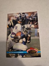 OTTIS ANDERSON 1991 TOPPS STADIUM CLUB CHARTER MEMBER NO NUMBER FREE SHIP