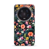 HandyhüLle FüR Xiaomi 14 Ultra Mobiwear Case Cover Schutz HüLle Etui Bunt-Blumig