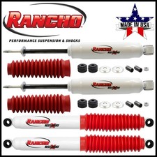 Rancho Front Rear Set Suspension Gas Shocks Fit 80-93 Ford Bronco 4wd 1-3 Lift