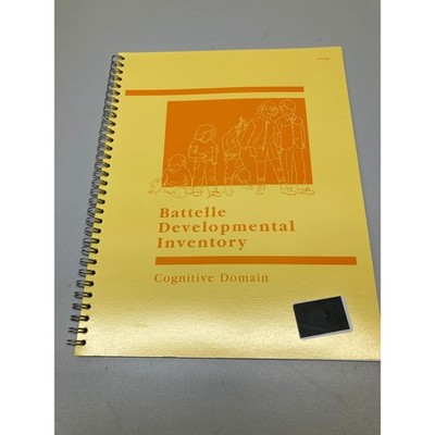 Battelle Developmental Inventory Cognitive Domain 1984 LINC Associates