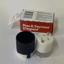 Pass&Seymour PS5369-X Str Bld Connector 20A 125V 2P 3W Grdg NEMA 5-20