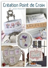 French cross stitch magazine Creation point de croix No.7 Reprint