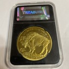 Collectors 2021- 1 Oz Gold plated Indian Head Buffalo Coin Copy — photo 1