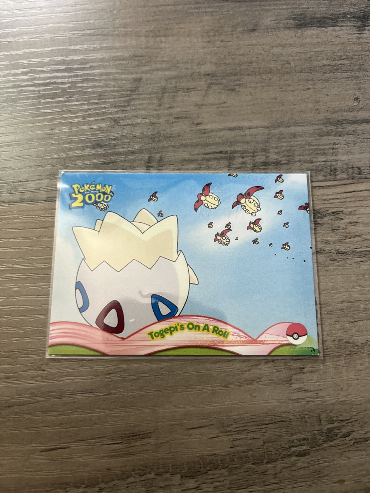 Topps Pokemon The Movie 2000 Togepi's On A Roll #1 Ungraded 🔥