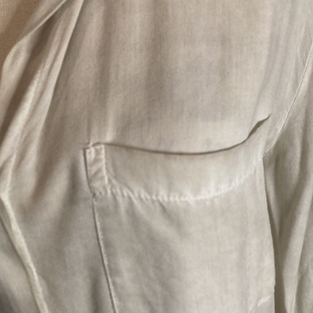 Beachlunchlounge button down distressed shirt, si… - image 3