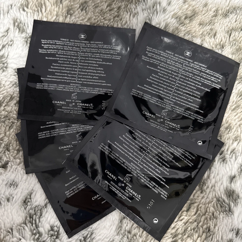 CHANEL le Lift Flash Eye Revitalizer Patches, 5-Pack of 2 $430 Value - Image 2 of 4