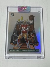 2020 Panini Donruss Jimmy Garoppolo Downtown DT-8 San Francisco 49ers Case Hit