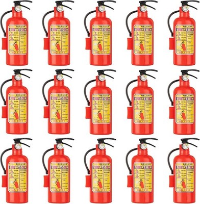 12PCS Fire Extinguisher Toys,Mini Extinguisher Water Squirt Guns Toy