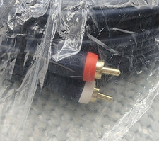 Steren 50ft Dual RCA Stereo Audio Cable - Blue