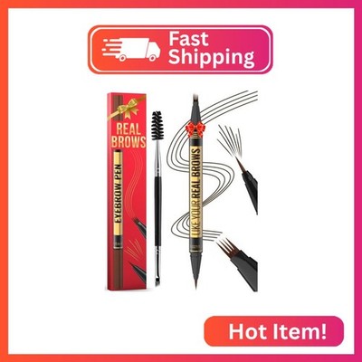 Vevivia Beauty Eyebrow Pen - Microblading eyebrow pencil with Micro-Fork Tip & P