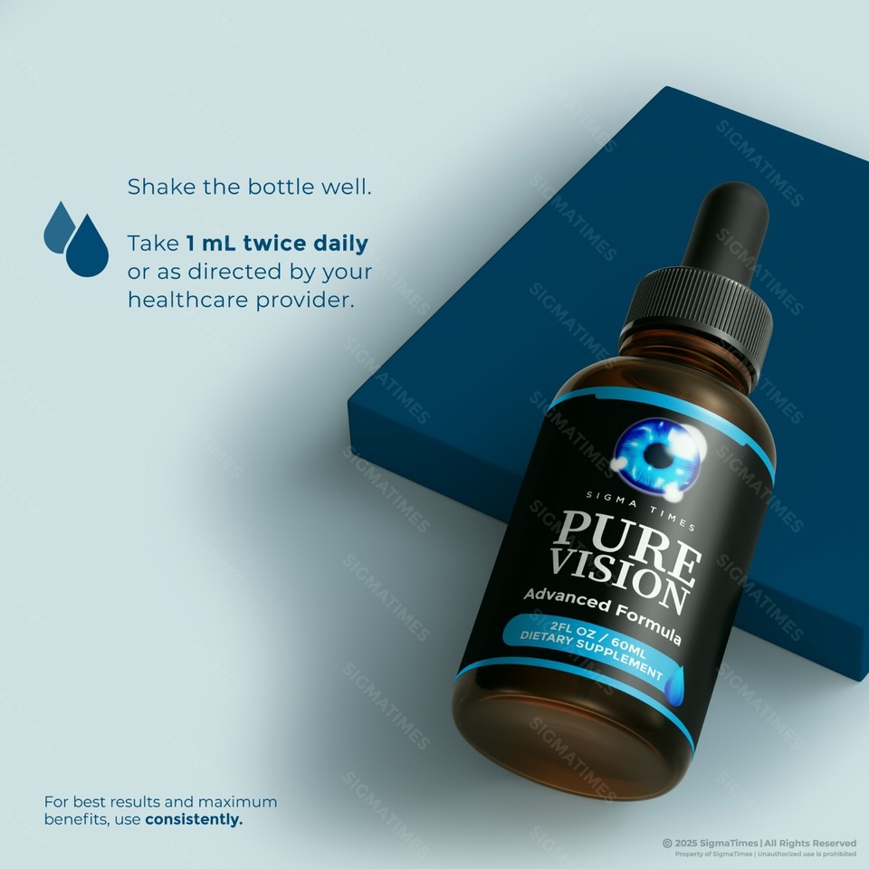 Purevision Spray Pure Vision Drops - Oral Drops for Eye Health & Vision Support (30 ...