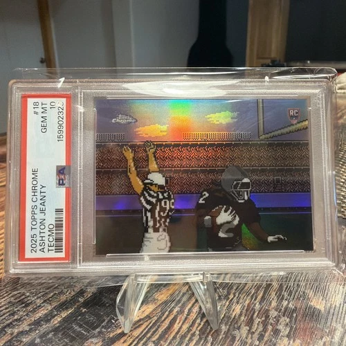 2025 Topps Chrome Ashton Jeanty Base (PSA 10)