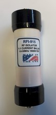 RFI-915 1:1 Current Balun, RF Line Isolator 1.5kW PEP 1.8-30MHz for Ham Radio CB