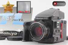 Lens MINT Mamiya 645 Pro TL AE Finder Film Camera Body 80mm f/2.8 From JAPAN