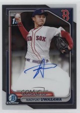 2024 Bowman Chrome Prospect Auto Naoyuki Uwasawa #CPA-NU Auto 02qc