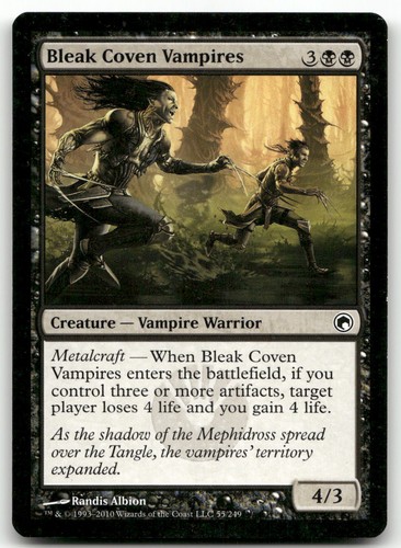 Bleak Coven Vampires #55 Scars of Mirrodin