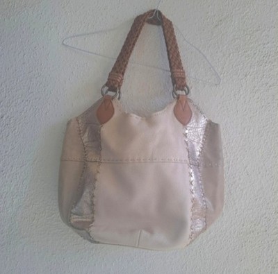 SAK CREAM LEATHER PURSE
