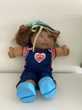 Vintage 2004 Cabbage Patch Play Along Brunette Hair Girl Doll