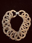 Vintage Goldette Circle Links Bracelet — photo 9