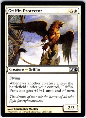 Griffin Protector 16 C Magic 2013 (M13) Magic the Gathering MTG LP