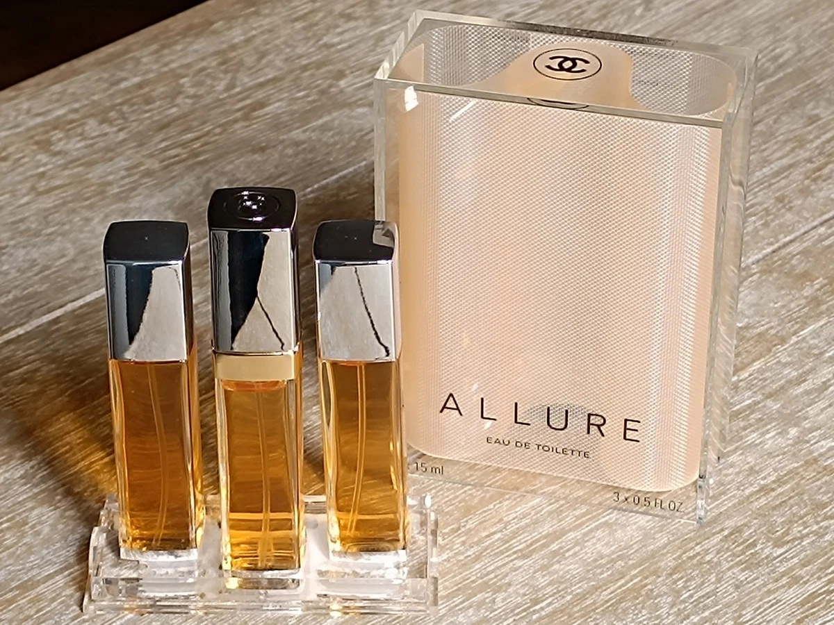 Chanel Allure Eau De Toilette Femme Bag Spray y 2 recargas. Poco hecho