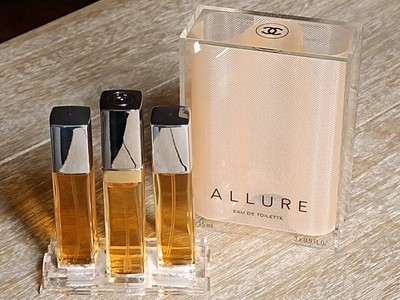 Chanel Allure Eau De Toilette Damen Taschenspray und 2 Nachfüllungen. Selten
