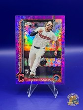 2025 Topps Chrome Logofractor Edition - Daniel Schneemann #43 Purple /250 RC