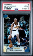 99 Topps Finest Refractor Antawn Jamison ROOKIE CARD #16 PSA GEM MT 10 136829149