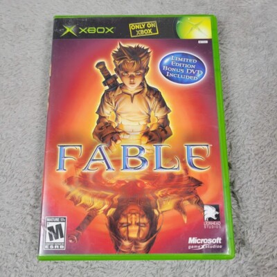 Fable Original XbOx Classic Retro Video Games Old