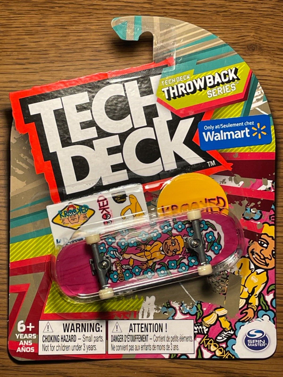 Tech Deck Mark Gonzales Krooked 96mm Fingerboard Old School shaped