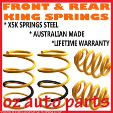 FRONT SSL & REAR SSSL ULTRA LOWERED KING SPRINGS VT/VX/VY/VZ COMMODORE SEDAN