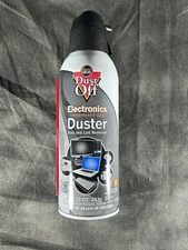 NEW CANNED AIR FALCON DUST-OFF COMPRESSED GAS DUSTER 10 oz DEST COMPUTER OFFICE